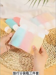 60ml PE Soft Travel Bottle Refillable Lotion Leakproof Shampoo Container Squeezable Accessories Conditioner Liquid分装瓶旅行套