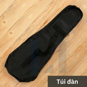 Đàn Ukulele gỗ mộc 21inch tự lắp ráp tự vẽ màu trang trí theo ý thích LIM DIY