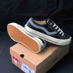 Sepatu Sneakers Pria Hitam Putih Nyala - Spatu Sekolah Anak Laki Laki Ukuran 36-44