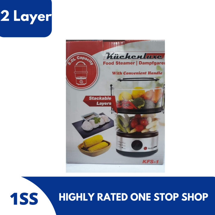 Kuchenluxe 2 Layer Food Steamer Lazada PH