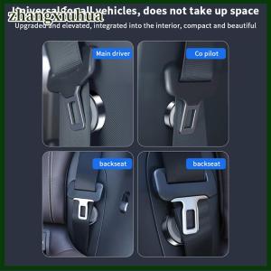 zhangxiuhua 1 2pcs Magnetic Car Seat Belt Holder Auto Seatbelt Stopper Fixing Clips Universal Seat Belt Limiter Stopper Stabilizer Fastener