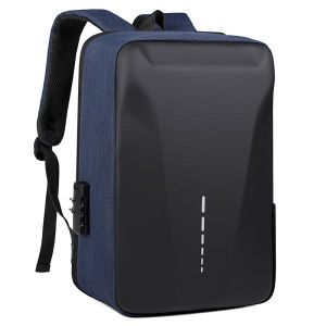 Mens Business Travel Backpack Large Capacity Multifunctional Luggage Backpack Hard Shell Travel Poor Travel Bag