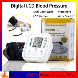 Tensimeter Digital Alat Cek Pengukur Tekanan Tensi Darah Otomatis Blood Pressure Monitor Ukur Tensi Tekanan Darah Alat Tensi Darah Digital Otomatis Blood Pressure Monitor