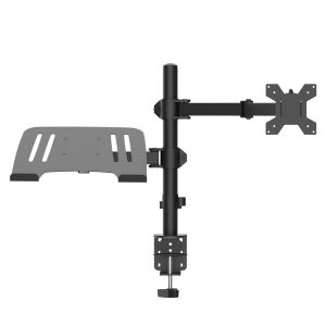 ขาตั้งจอคอม นิ้ว+ขาตั้งโน๊ตบุ๊ค จอภาพ ขาตั้งโต๊ะแล็ปท็อป Mount 13-32 และคอมพิวเตอร์โน้ตบุ๊ ขาตั้งจอคอม Monitor+Laptop Stand17-32นิ้ว ขาตั้งโน๊ตบุ๊ค แขนอะลูมิเนียมคู่ จอภาพ ขาตั้งโต๊ะแล็ปท็อป จอภาพ ขาตั้งโต๊ะแล็ปท็อป