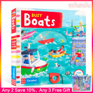 Busy Boats Board Book Early Childhood Education Books Original English Books