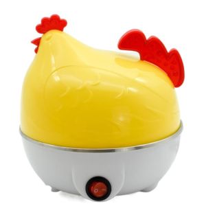 HESSIN Breakfast 7/14 Eggs Kitchen Utensil Supplies Chicken Shaped EU Plug Egg Boiler Steamer Eggs Steamer Boiler Steamer Electric Egg Cooker Eggs Boiler