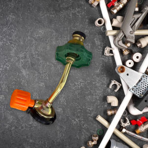 【NEW】 Camping Stove Gas Tank Refilling Kit - Convenient Inflation Valve for Outdoor Cooking Needs