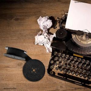 [COD] quanchufjia Typewriter Ribbon Twin Spool Typewriter Ribbon Black Twin Spool Replacement Pack for Most Typewriter