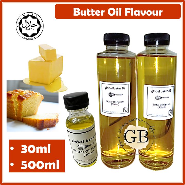 BUTTER OIL FLAVOUR /FOOD FLAVOUR /BUTTER OIL PERISA MAKANAN (HALAL ...