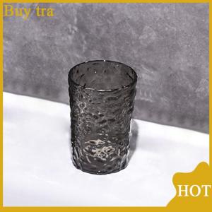 [Buytra] Plastic Mouthwash Toothbrush Cup With Handle Home Bathroom Tumblers Portable Mug Transparent Toothbrush Holder