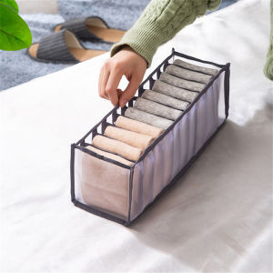 Underwear Storage Box Foldable Storage Storage Box Storage Wardrobe Drawer Clapboard Socks Bra Panties