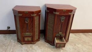 Wooden Rice Bucket Rice Tank Rice  Solid Wooden Household Goods Rice Storage  Old Style Rice Bucket New Style
