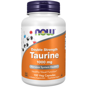 NOW Taurine 1000mg Hỗ trợ sức khỏe tim mạch thần kinh cải thiện giấc ngủ giảm stress - Bảo vệ và hỗ trợ thị lực  - Cải thiện sức khỏe tim mạch  - Giảm căng thẳng và mệt mỏi  - Cải thiện giấc ngủ  - Bổ sung Taurine vào chế độ dinh dưỡng hằng ngày