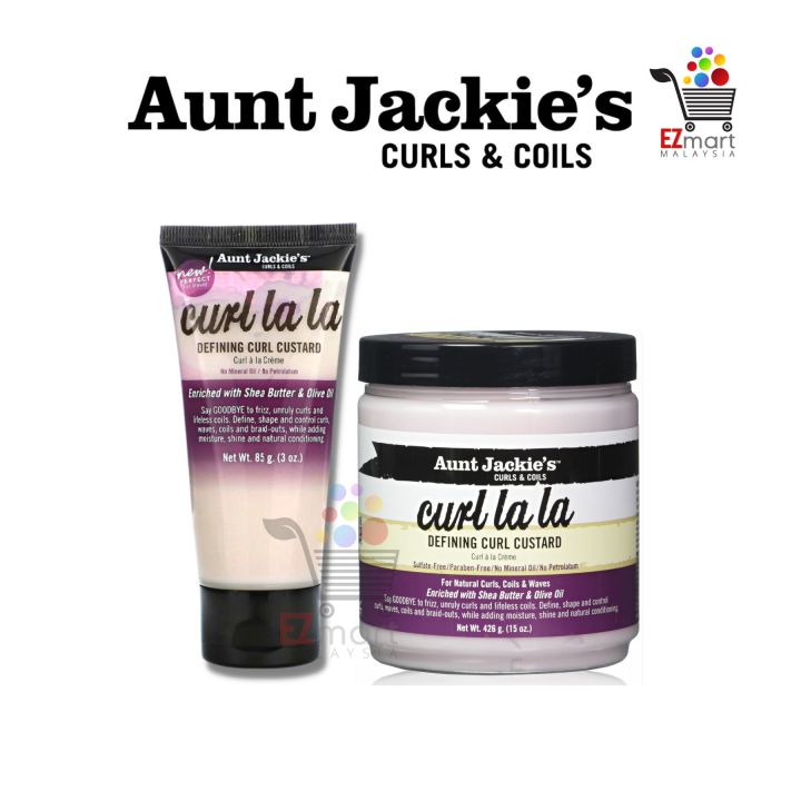 Aunt Jackie's Curls & Coils Curl La La, Defining Curl Custard Lazada