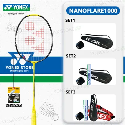 【BUY 1 GET 4 FREE】YONEX ASTROX 100ZZ Kurenai Badminton Racket Full Carbon Single 4UG5 26-30Lbs 84g Made In Japan Free Balancer+Hand Glue+Badminton Bag