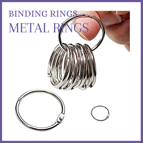 50PIECES Metal Loose Leaf Rings Binding Rings Circular Rings Lazada PH