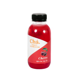 Chá. Craft Kombucha vị Cherry - Trà trái cây lên men thủ công