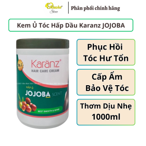 Kem ủ tóc hấp dầu xả tinh chất Jojoba Karanz - 1000ml