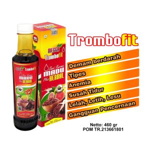 GROSIR SEKARTON ISI 15 BOTOL Mecca TROMBOFIT 460G