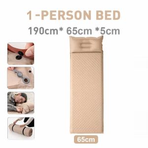 Camping Bed Air Mattress 5CM Thick Non-Slip Sleeping Pad with Extra Thick ComfortCoil Technology Ideal for Outdoor Camping Hiking Traveling and Adventure Use