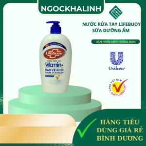 Nước rửa tay lifebuoy sữa dương ẩm 450G