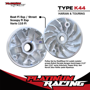 RUMAH ROLLER BEAT FI ESP RACING BUBUT PULLEY BEAT FI RUMAH ROLLER SCOOPY RACING GENIO ESP ORIGINAL