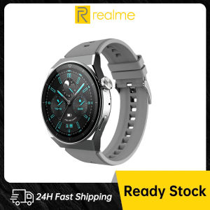 Realme New GPS Smart Watch Men Watches GT4 Pro 360*360 HD Screen Heart rate Bluetooth Call NFC IP68Waterproof Blood Sugar Smartwatch