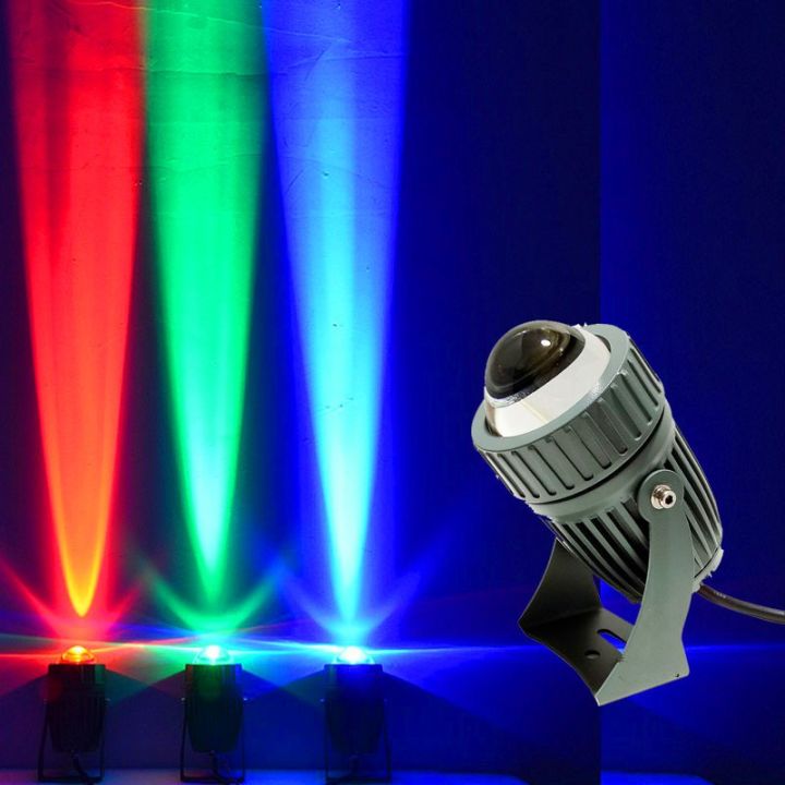 Wall Washer Lamps Outdoor Led Floodlight Narrow Beam Angle 10W Long ...