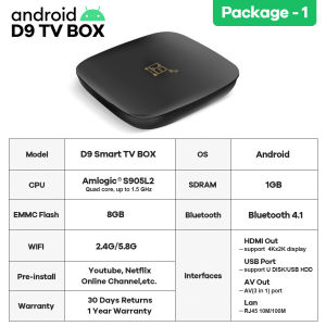 ZORO Android TV Box 5G/2.4GHz wifi Quad Core HDMI Ready Ultra HD Graphics family smart gaming TV Box