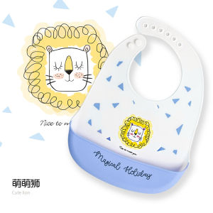Washable Baby Bib Food Grade Silicone - waterproof