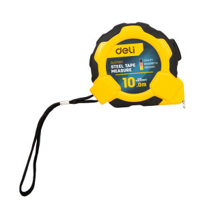 Deli 10M/7.5M/5M/3.5M Industrial Measuring Tape/Steel Tape Measure/Measure Meter/Measurement Tape