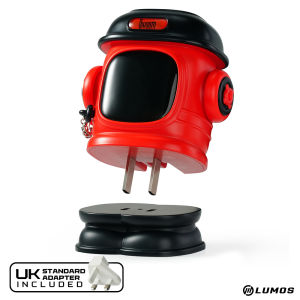 Divoom DIPOW-65 Red Electricity Warrior Fast Charger 65W High-Speed Charging 2 Type-C + 1 USB-A Output