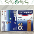 HANSAPLAST KAIN ELASTIS 10 LEMBAR PLESTER LUKA ANTI INFEKSI. 