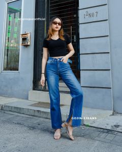 GOJINIEJEANS - Highwaist 90s Hunky Dory - 4584 - HUNKY DORY