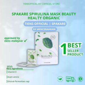 Spakare Tiens Acne Treatment Set Glowing Whitening Original Face Mask Skincare  For Men And Woman Ubat Jerawat Paling Berkesan Anti Aging Black head Remover Mask 面膜