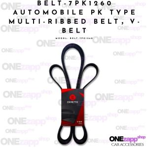 Automobile PK type multi-ribbed belt,v-belt BELT-7PK1260