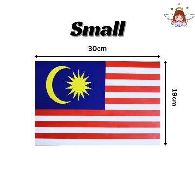 Magnet Bendera Malaysia Kereta (Waterproof) Jalur Gemilang Merdeka Bendera Malaysia Flag Waterproof