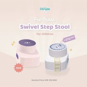 Little Dimple Swivel Step Tool - Tempat Duduk Anak