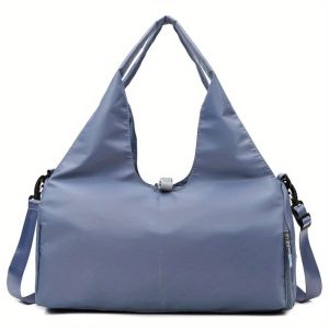 Yoga Gym Bag Large Space Womens Gym Shoulder Beg With Wet-Dry Pockets Shoulder Bag Stylish Waterproof Travel Backpack