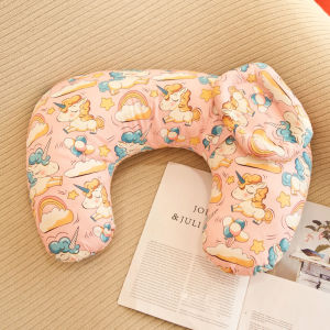 Baby Nursing Pillow bantal menyusu 2 Layer Baby U Shaped Breastfeed Maternity Head Support Pillow Baby Feeding Waist Cushion