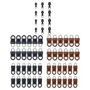 12 cái dây kéo kéo có thể tháo rời dây kéo thay thế dây kéo Gripper Mend Fixer cho quần áo Vali túi hành lý