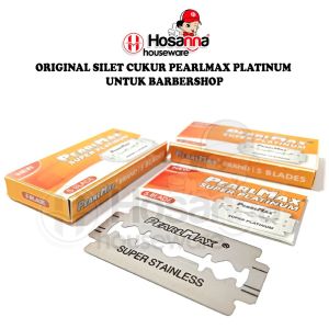 Original Silet Cukur Pearlmax Platinum Untuk Barbershop