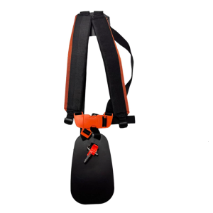 Efficient Shoulder Padded Belt Harness Double Shoulder Strap for Brush Saw Outdoor Power Tool Brushcutter Straps