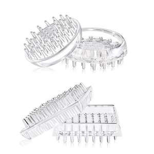 12/16Pcs Furniture Leg Carpet Protectors Furniture Caster Cups Clear Plastic Chair Leg Covers Easy to Install