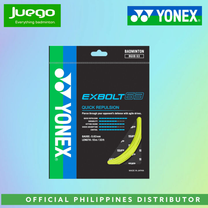 Yonex EXBOLT 63 Badminton Strings | Lazada PH