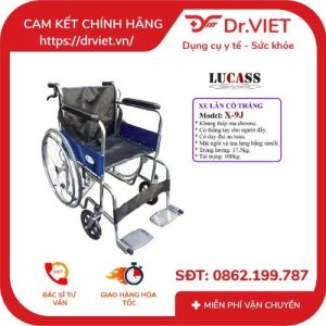 Xe lăn có thắng Lucass X-9J