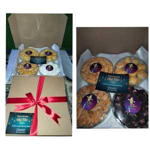 Parcel Kue Lebaran Isi 4 Toples Parsel Kue Kering Lebaran Cemilan Biskuit Hampers Original Premium By Bulu jagung