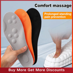Cloud Technology Breathable Shock Absorbing Insole/Comfort Elastic Shoe Insert/Soft Orthotic Insoles For Running Walking All-Day Wear