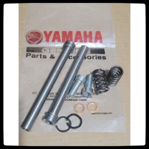 Front shock Flute/cylinder comp front fork assy yamaha mio mio j mio m3 finox ride free go lexy yupiter zvega zr Yamaha Motor Accessories