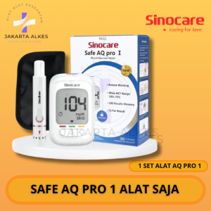 【Promo】Sinocare Safe AQ Pro 1 Alat Ukur Cek Gula Darah Instant Alat Tes Paket Pengecek Gula Darah